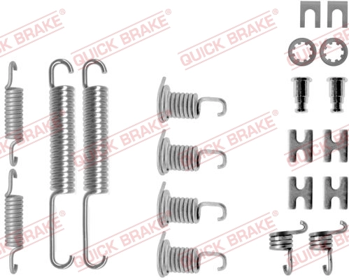 Accessory Kit, brake shoes